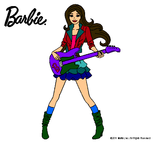 Barbie guitarrista