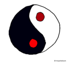 Dibujo Yin yang pintado por PaKiKA24