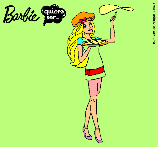 Barbie cocinera