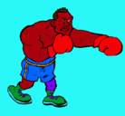 Dibujo Boxeador pintado por dilan ureta