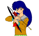 Dibujo Kagome pintado por bruni