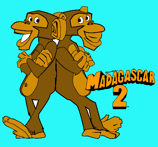 Madagascar 2 Manson y Phil 2