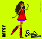 Dibujo Barbie Fashionista 1 pintado por victoria36