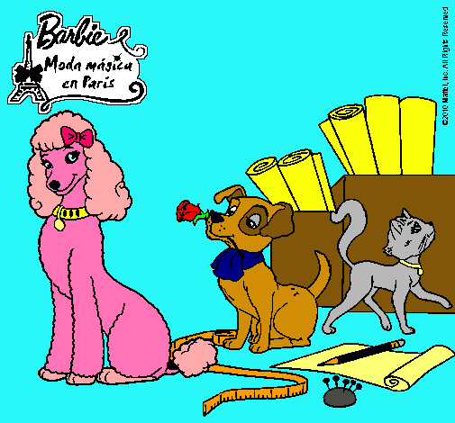 La mascota de Barbie