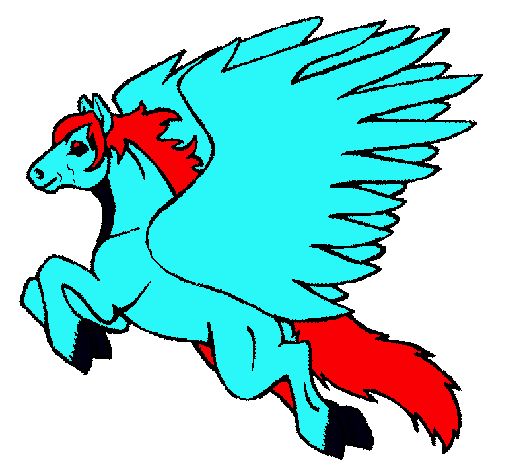 Pegaso volando