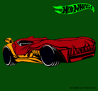 Dibujo Hot Wheels 3 pintado por florennnnnnn