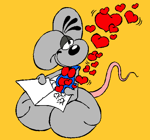 Ratón enamorado