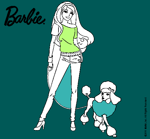 Barbie con look moderno