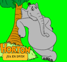 Dibujo Horton pintado por Elena100