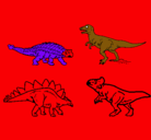 Dibujo Dinosaurios de tierra pintado por 890890juan