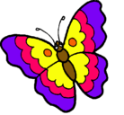 Dibujo Mariposa pintado por Lindana