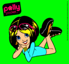 Dibujo Polly Pocket 13 pintado por diosa