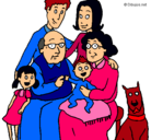 Dibujo Familia pintado por biiaaaaan