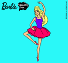 Dibujo Barbie bailarina de ballet pintado por dianaaa