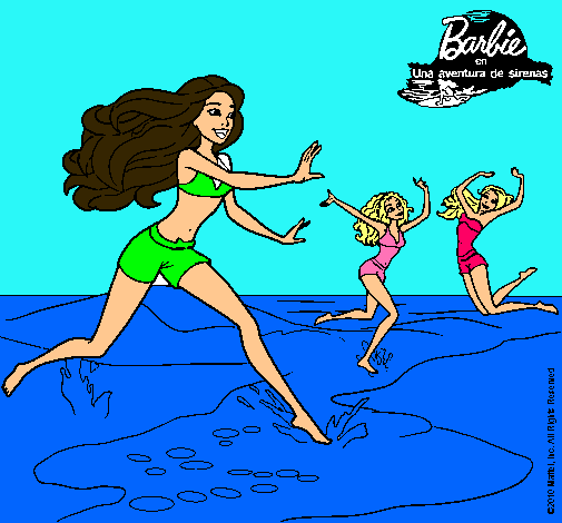 Barbie de regreso a la playa