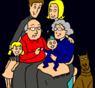 Dibujo Familia pintado por HOHMHMGH