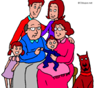 Dibujo Familia pintado por anisjimnz