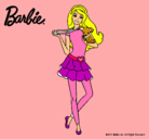 Dibujo Barbie y su mascota pintado por ayelen9