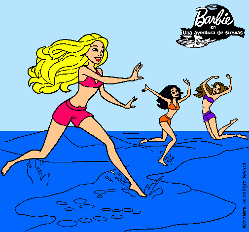 Barbie de regreso a la playa