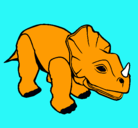 Dibujo Triceratops II pintado por Breixo