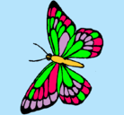 Dibujo Mariposa pintado por yaniii