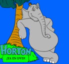 Dibujo Horton pintado por KENIA23