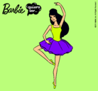 Dibujo Barbie bailarina de ballet pintado por helenaa