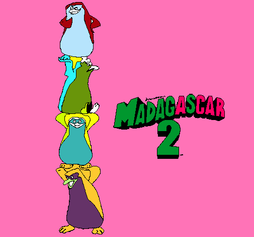 Madagascar 2 Pingüinos