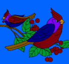 Dibujo Pájaros pintado por eduard