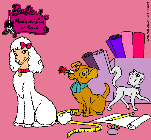 La mascota de Barbie