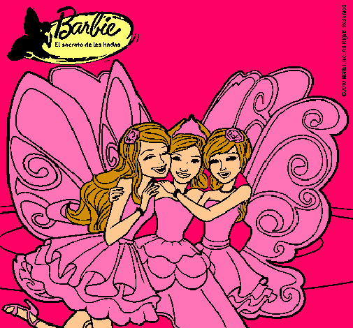 Barbie y sus amigas en hadas