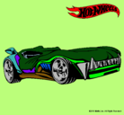 Dibujo Hot Wheels 3 pintado por keben