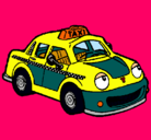 Dibujo Herbie Taxista pintado por olgilrus