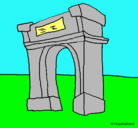 Dibujo Arco de triunfo pintado por 349666