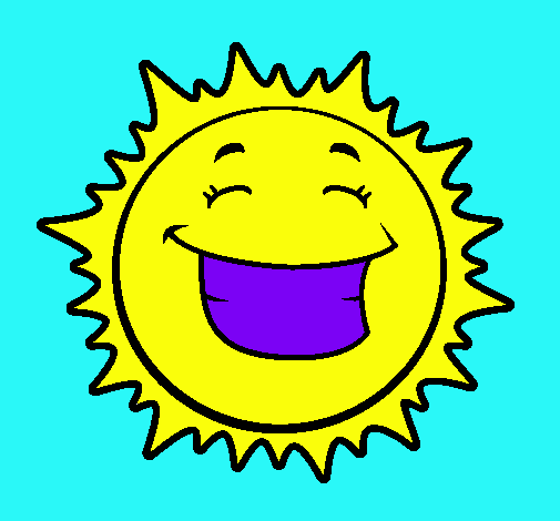 Sol sonriendo