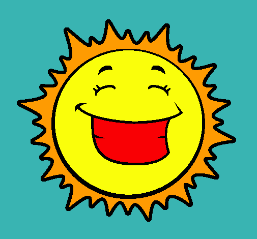 Sol sonriendo