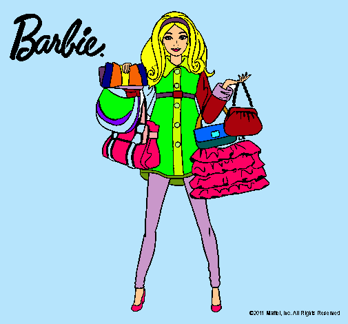 Barbie de compras