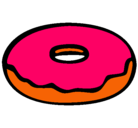 Dibujo Donuts pintado por thias
