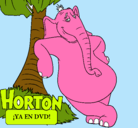 Dibujo Horton pintado por nakary