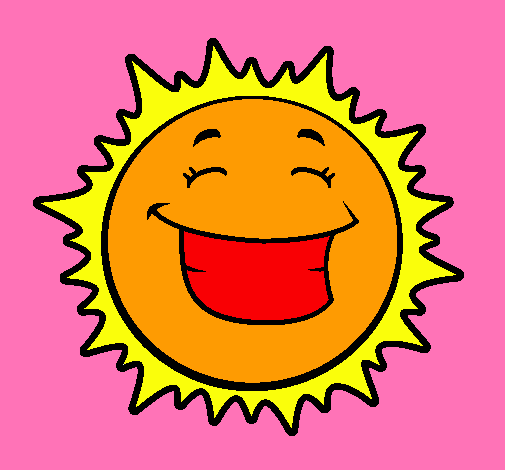 Sol sonriendo