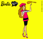 Dibujo Barbie cocinera pintado por carjuman