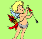 Dibujo Cupido pintado por jjjj