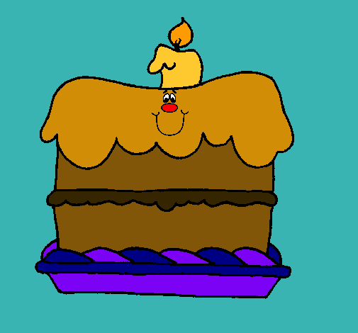 Pastel de cumpleaños