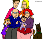 Dibujo Familia pintado por rrresssuyyy
