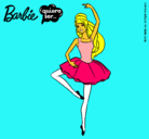 Dibujo Barbie bailarina de ballet pintado por clarawapa