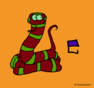 Dibujo Serpiente pintado por gsdchjdfhrj