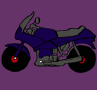 Dibujo Motocicleta pintado por cristian14