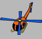 Dibujo Helicóptero V pintado por YONEIKER