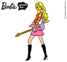 Dibujo Barbie la rockera pintado por AGUCHI