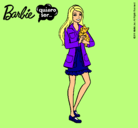 Dibujo Barbie con un gatito pintado por lokills 